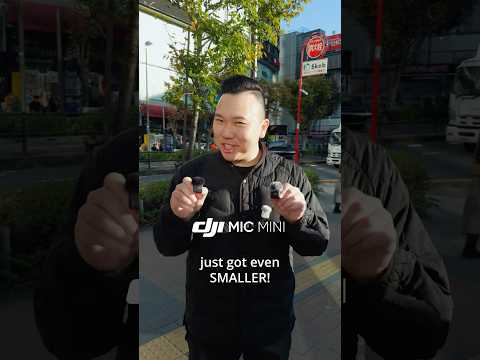 Mini Lav Mics! NEW DJI Mic Mini #DJI #DJIMicMini #wirelessmicrophone #ad