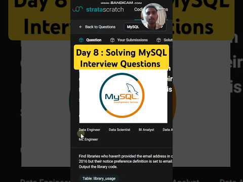 Day 8: MySQL Interview Prep | AND Operator | #shorts #coding #mysql #python