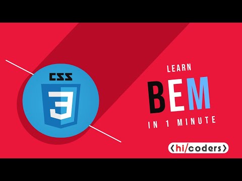 The Block, Element, Modifier methodology (BEM)