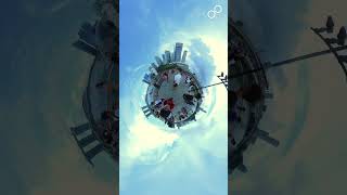 #VirtualTour to Merlion Park, Singapore on National Day Eve with #insta360onex2 🚶