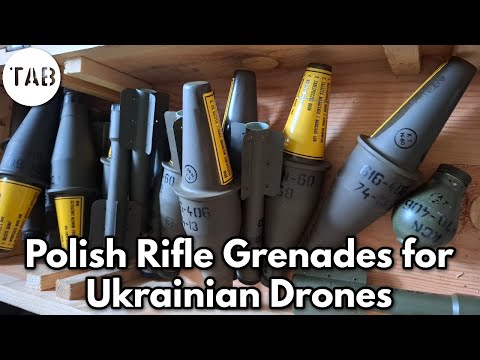 Polish Rifle Grenades for Ukrainian Drones