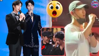 王一博演唱会突袭肖战现场，当场评价歌声引发全网炸锅！#XiaoZhan Wang Yibo