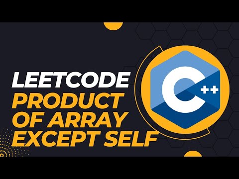 LeetCode - Product of Array Except Self - C++