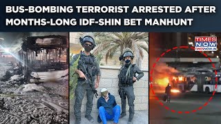 Watch Bus-Bombing Terrorist Arrested After IDF-Shin Bet's 5-Month-Long Manhunt In West Bank Op