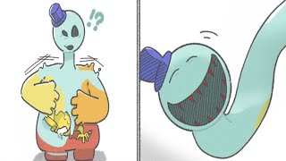 "Doey ate the player" | Poppy Playtime Chapter 4 Comic dub
