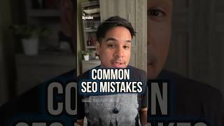Common SEO Mistakes #SEOtips #WebsiteOptimization #GoogleRankings