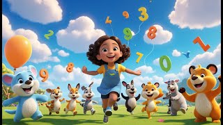 One, Two, Let’s Count to Ten! | Counting Song for Kids | Fun Learning Nursery Rhyme for Toddlers