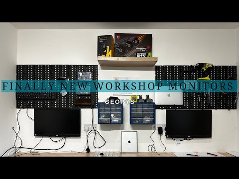 FINALLY New Workshop Monitors - Day In The Life