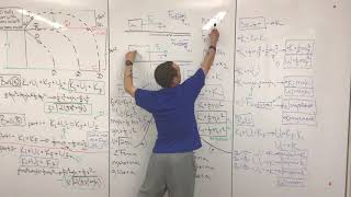 Three solutions for kinetic energy, work, and velocity (watch in HD with headphones)