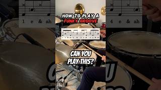 How to play a Funky Groove (Drum Lesson) #drums