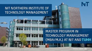 Study Technology Management - Presentation of the NIT in Hamburg, Germany