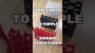 Three ways to Topple Domino Structures