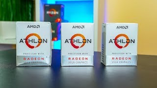 AMD Athlon 240GE vs 220GE vs 200GE!