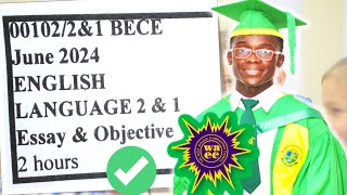 BECE 2024 ENGLISH LANGUAGE PAST QUESTIONS AND ANSWERS (FULL PAPER)