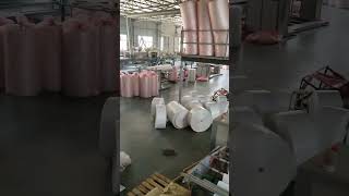 Clients factory show#airbubble #bubble#packing#machine