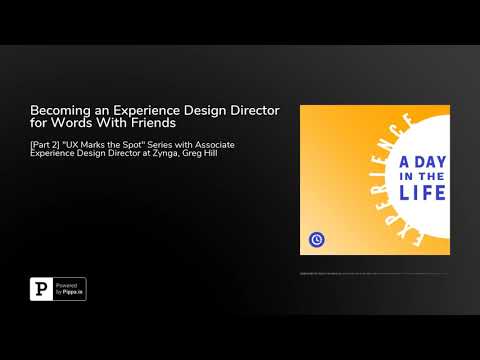 Becoming an Experience Design Director for Words With Friends
