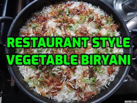 Vegetable Biryani | Veg biryani recipe | Veg biryani in telugu | Restaurant style vegetable biryani