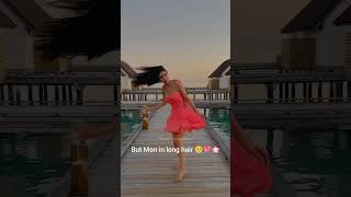 Mouni Roy In short Hair is ok but Long Hair Hits Different 😊✨🫶❤️#trending #bollywood #mouniroy