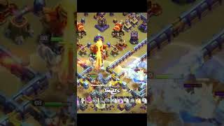 th16 war base attack💪😱#clashofclans #supercell #gaming #games #coc #warbase
