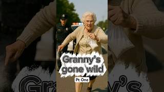 Grandma’s gone wild. 🤣￼#openart