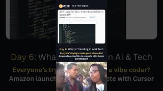 🤯 Amazon’s NEW AI Coder ‘Kiro’ vs Cursor & Windsurf! #AIcoding #TechNews #AmazonTech