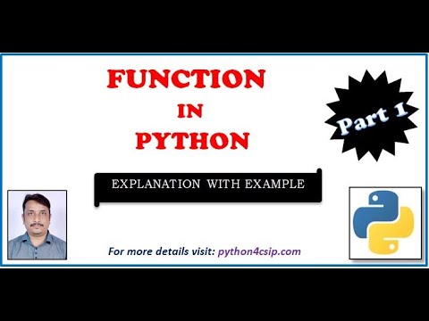 Functions in Python | Function in Python in Hindi