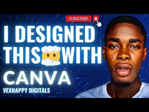 How I Designed this Thumbnail on Canva.