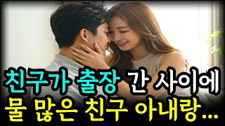 절친의 출장, 그리고 친구 아내ㅣ실제사연ㅣ황혼연애ㅣ노후사연ㅣ재혼ㅣ오디오북 | 사연