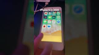 iPhone 5 and 2025!￼