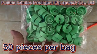 Automatic 50 Pieces Plastic Parts Counting Packaging Machine
