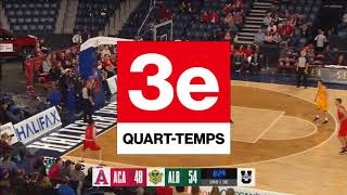 2018 U SPORTS Men's Basketball Final 8 - CSF2 ACA vs ALB