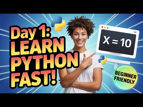 Day 1: Python Full Course for Beginners | Variables in Python | English