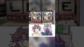 SASALELE :v✨ not ship btw |(Cr: @rweni80418) #forsaken #roblox #animation #edit #shorts #foryou #fyp