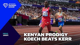 Kenyan teenager Phanuel Koech STUNS Josh Kerr in London 1500m - Wanda Diamond League 2025
