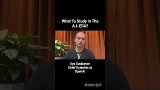 In an A.I. world, what should you study?  #shorts #aishorts #podcast #aihype