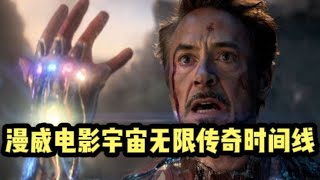 漫威電影宇宙無限傳奇時間線，完結。 #漫威 #復仇者 #復仇者聯盟 #超級英雄 #漫威宇宙