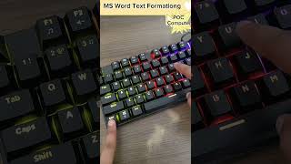3 Simple Shortcuts to Make Your Text Look Professional"