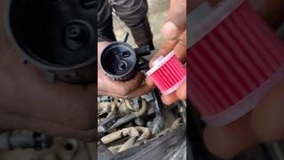 Bs6 all bike fuel ⛽️ filter chenge and service #bs6 #shorts #shortsfeed ￼