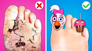 Hur man blir Chica Extreme FNaF - Makeover! Enkla skönhetsknep och Roliga Ögonblick av Gotcha!