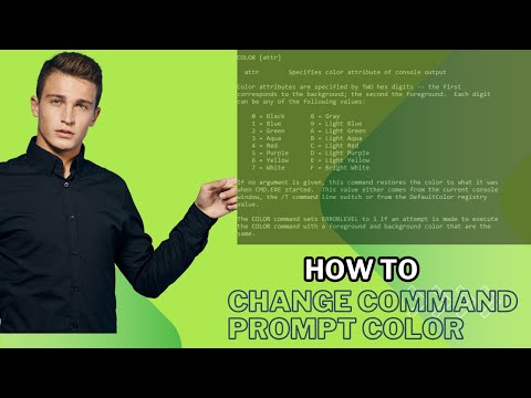 How to Change Command Prompt Color in Windows: Easy Step-by-Step Guide #colors #tricks #2minvideo