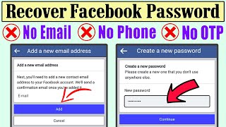 🔒Recover Facebook Password without Email and Phone Number ✅ @AppFixi FB Forgot Password 🔑Restore💯