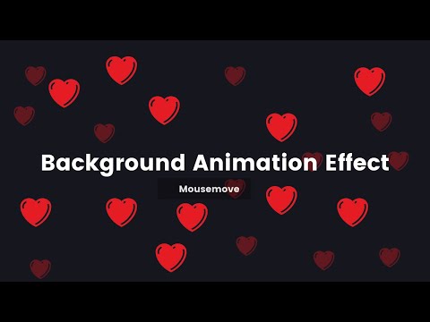Background Animation Html,Css,Javascript | Animated Background
