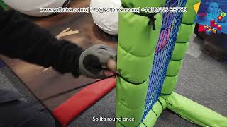 How to Repair Soft Play Netting | Soft Brick Twine Tutorial