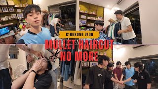 K1NGKONG VLOG | MULLET HAIRCUT NO MORE