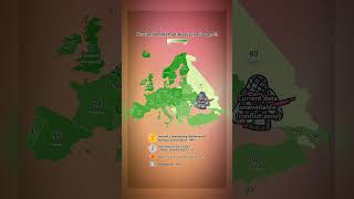 Household Internet Access in Europe — Data: Eurostat #shorts #map #europe #geography #statistics