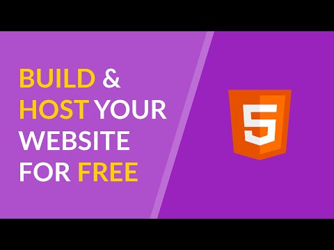 How To Build & Host Your Website For Free