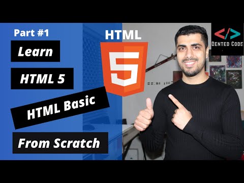 HTML Crash Course For Absolute Beginners 2020 | Part #1 | HTML Basic