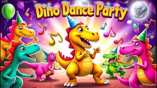 #Dino Dance Party and more! | Fun Dinosaur Songs for Kids | T-Rex Boogie by GiggleTune