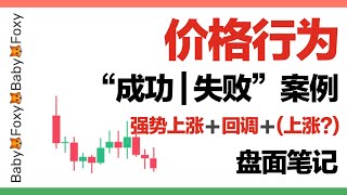 价格行为|读图|成功失败案例|强上涨回调|ABC Pattern|Price Action Al Brooks