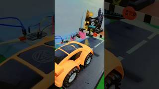 Smart Toll Gate System Using ESP32 | Auto Gate Opens Itself | #Shorts #diyprojects